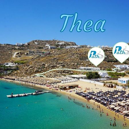 1Path Thea Mykonos Super Paradise Beach House Mykonos Town Exterior foto